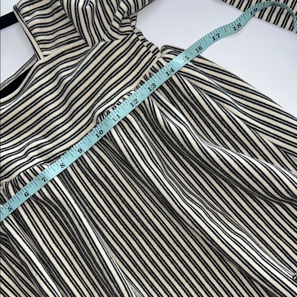 Vignette Black and White Striped Dress - Picture 7 of 9